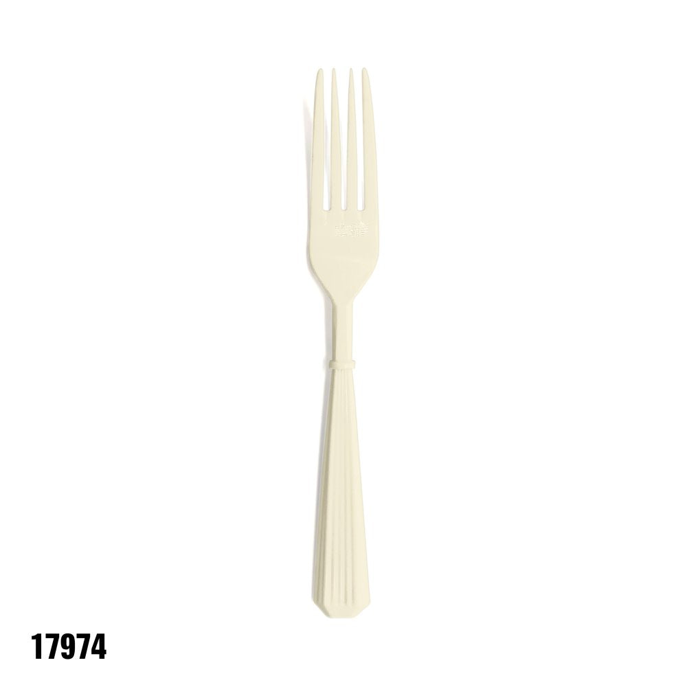 ECI Cream Fork - 10 pcs