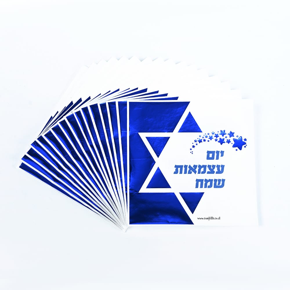 מפיות 16 יח' סט יום העצמאות