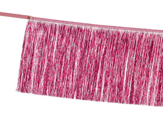 Party Deco - שרשרת פרנזים pink - תמונה 2