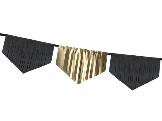Party Deco - Scalloped שרשרת פרנזים mix, 3m - תמונה 2