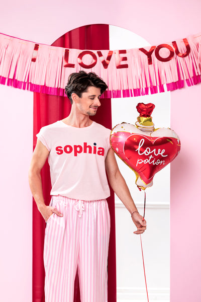 Party Deco - שלט I Love You, 150x30 cm, mix - תמונה 4