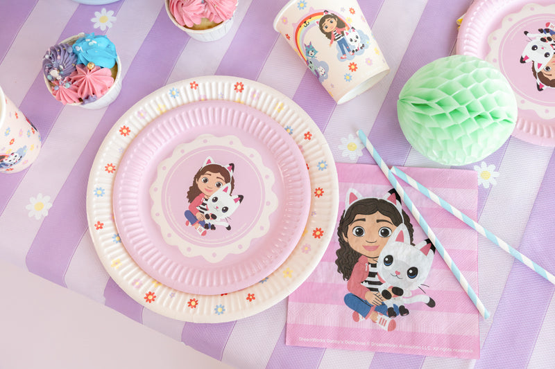 Party Deco - Napkins Gabby's Dollhouse, 33 x 33, mix: 1pkt/20pc. - תמונה 6