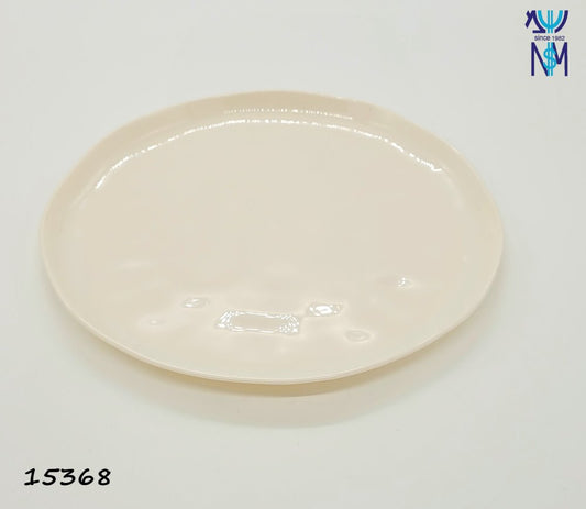 9" Soho Cream Plate* 10 pcs