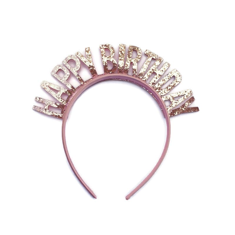 Pink Baby Glitter Headband