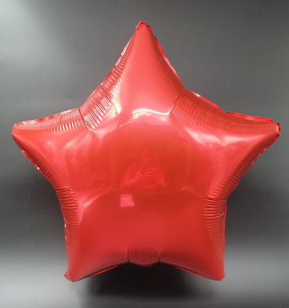 בלון כוכב אדום 18"