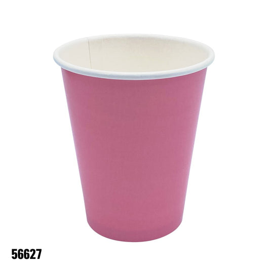 8 oz fuchsia paper cup 20 pcs