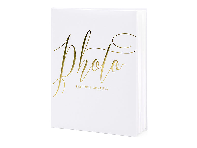 Party Deco - אלבום תמונות Precious moments, 20x24.5cm, white, 22 pages