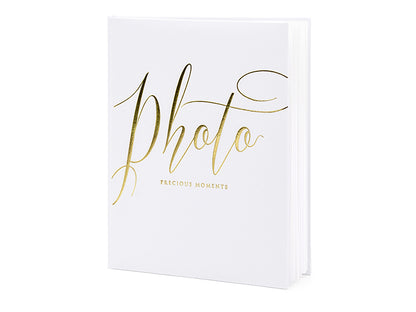Party Deco - אלבום תמונות Precious moments, 20x24.5cm, white, 22 pages
