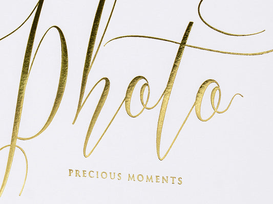 Party Deco - אלבום תמונות Precious moments, 20x24.5cm, white, 22 pages - תמונה 2