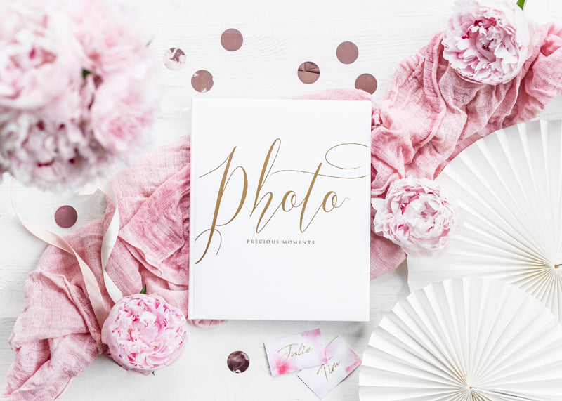 Party Deco - אלבום תמונות Precious moments, 20x24.5cm, white, 22 pages - תמונה 3