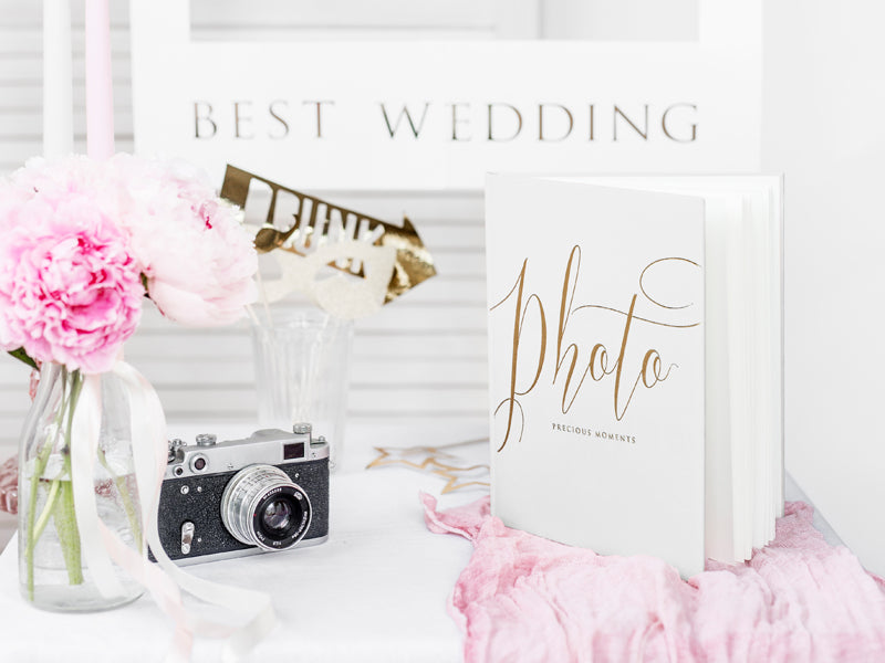 Party Deco - אלבום תמונות Precious moments, 20x24.5cm, white, 22 pages - תמונה 4