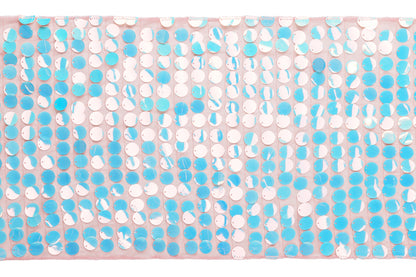 Party Deco - ראנר שולחן עם פייטים iridescent, 0.3x2.13m