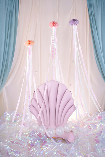 Party Deco - Tissue paper decorations Medusa, mix, 15.5x157cm: 1pkt/3pc. - תמונה 2