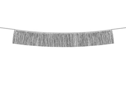 Party Deco - שרשרת פרנזים silver