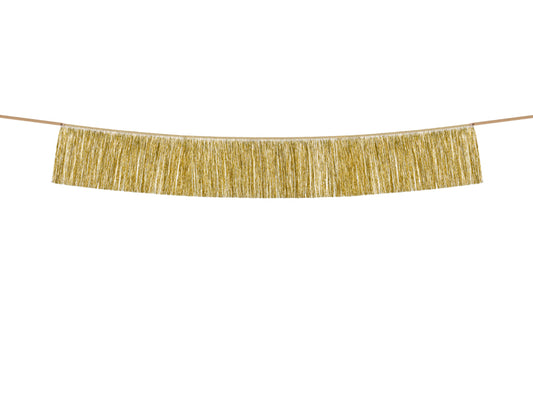 Party Deco - שרשרת פרנזים gold