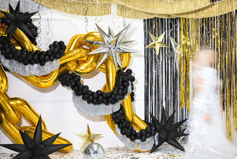 Party Deco - שרשרת פרנזים gold - תמונה 6