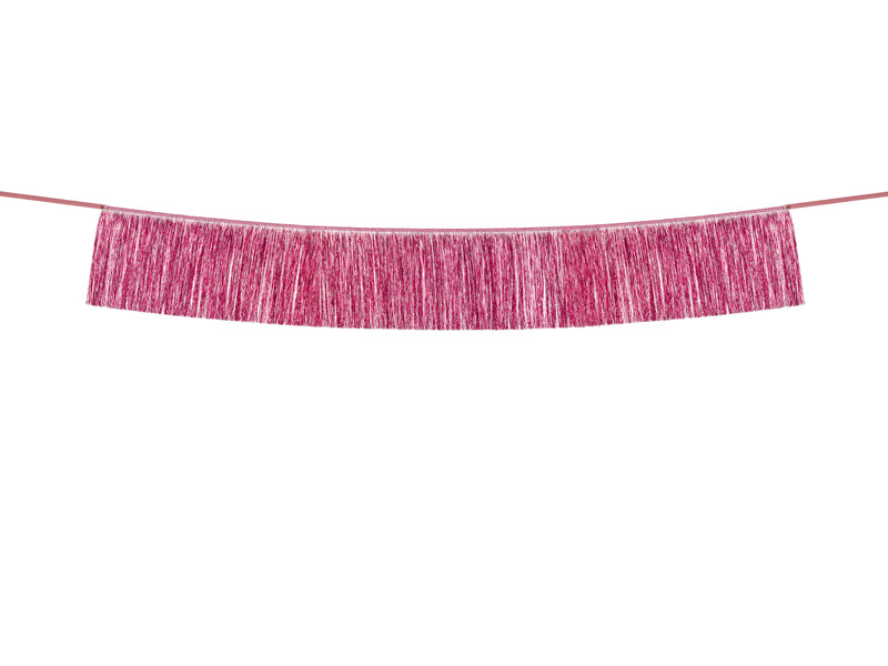 Party Deco - שרשרת פרנזים pink