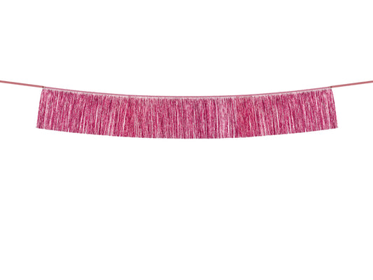 Party Deco - שרשרת פרנזים pink