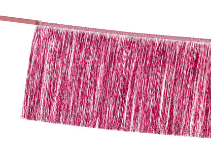 Party Deco - שרשרת פרנזים pink - תמונה 2