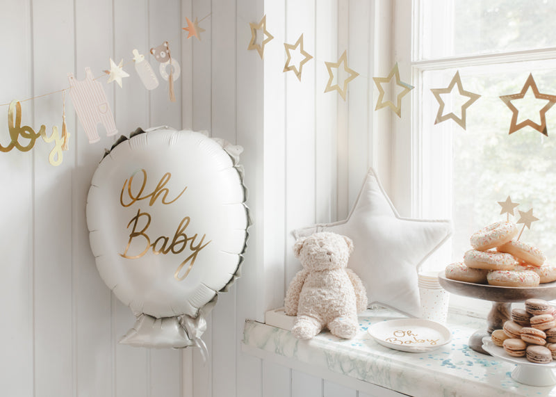 Party Deco - שרשרת Stars, gold, 3m - תמונה 4