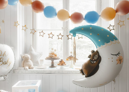 Party Deco - שרשרת Stars, gold, 3m - תמונה 5