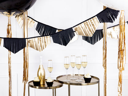 Party Deco - Scalloped שרשרת פרנזים mix, 3m - תמונה 3