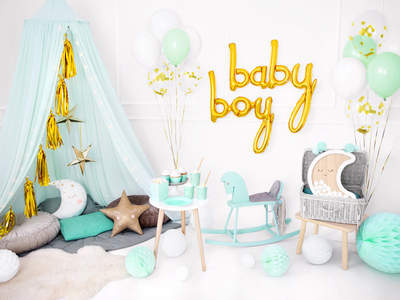 Party Deco - Honeycomb Ball, light mint, 20cm - תמונה 4