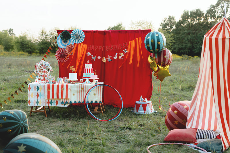 Party Deco - Paper מפת שולחן Diamonds, mix, 180 x 120 cm - תמונה 4