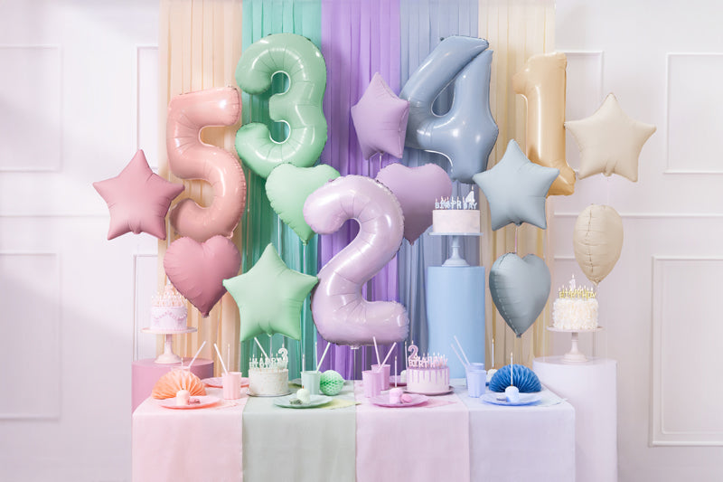 Party Deco - Disposable מפת שולחן 180x120 cm, light pink - תמונה 4