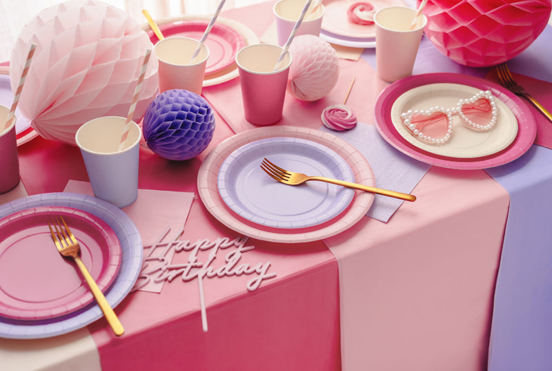 Party Deco - מפת שולחן 137x183 cm, light pink - תמונה 7