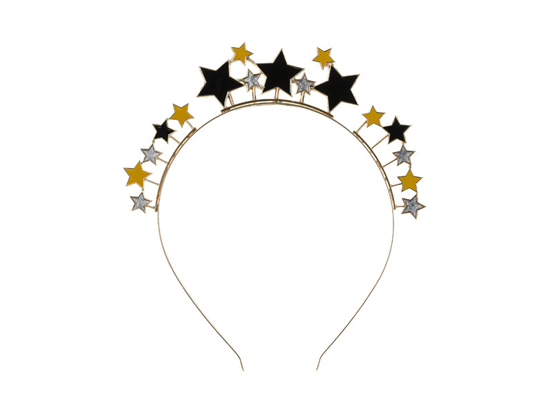 Party Deco - Headband Stars, 17x19.5 cm, mix