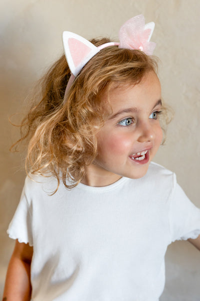 Party Deco - קשת ראש with Bow, pink - תמונה 4