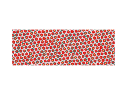Party Deco - Wrapping paper - Red star of Bethlehem, 70x200cm - תמונה 2