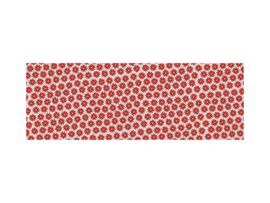 Party Deco - Wrapping paper - Red star of Bethlehem, 70x200cm - תמונה 2