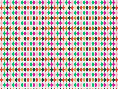 Party Deco - Wrapping paper - Rhombuses, 70x200cm