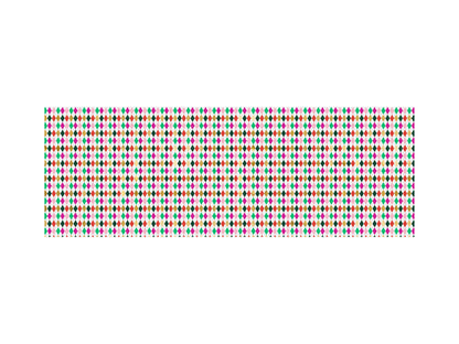 Party Deco - Wrapping paper - Rhombuses, 70x200cm - תמונה 2