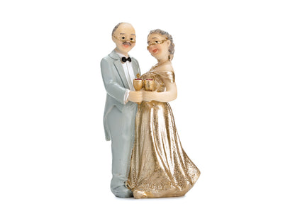 Party Deco - פסלון Gold Anniversary, 12cm