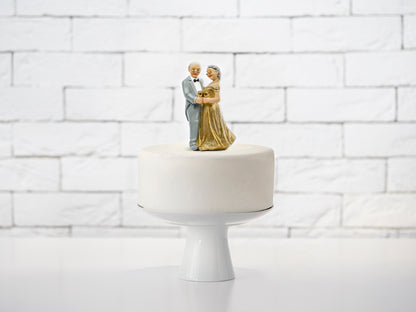 Party Deco - פסלון Gold Anniversary, 12cm - תמונה 2