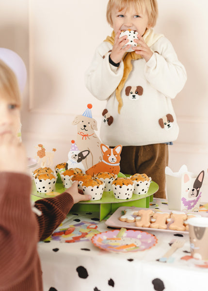 Party Deco - Cake stand Dogs, mix - תמונה 3