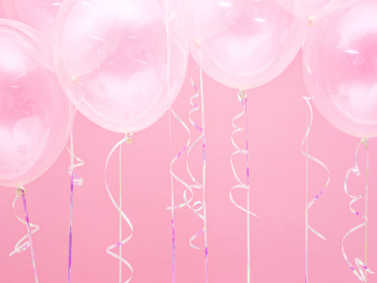 Party Deco - Plastic ribbon, iridescent, 5mm/225m - תמונה 2