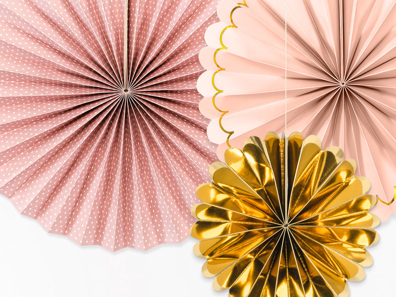 Party Deco - Decorative Rosettes, mix: 1pkt/3pc. - תמונה 2