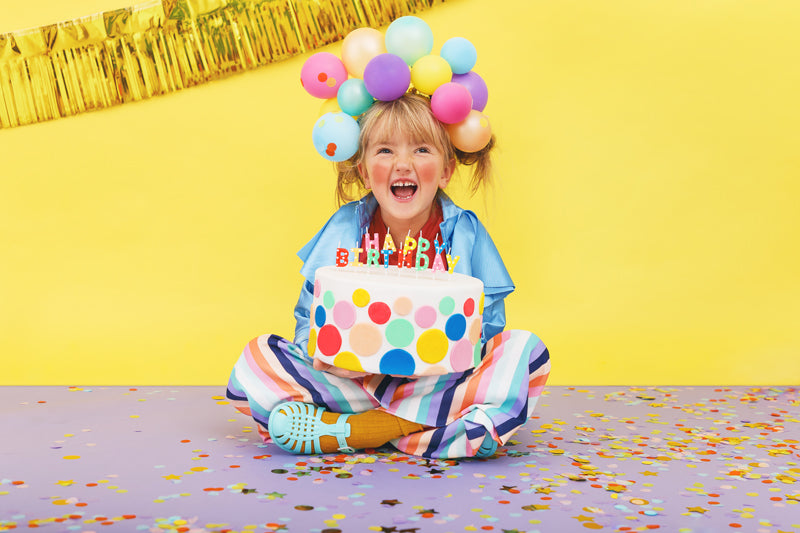 Party Deco - נרות יום הולדת Happy Birthday, mix, 2.5cm: 1pkt/13pc. - תמונה 3