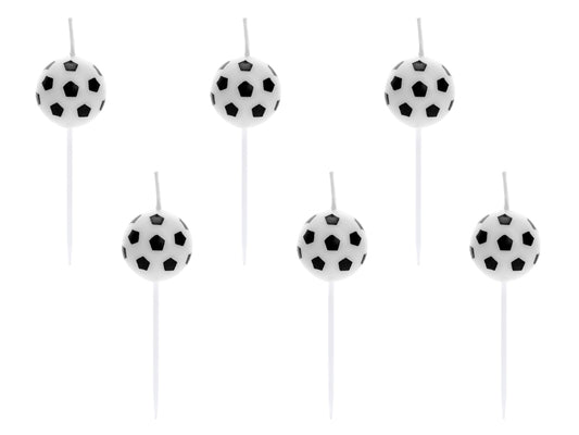 PartyDeco - נרות יום הולדת כדורגל