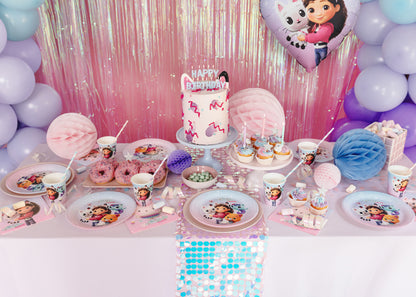 Party Deco - Napkins Gabby's Dollhouse, 33 x 33 cm, mix: 1pkt/20pc. - תמונה 6