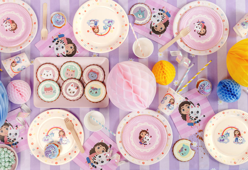 Party Deco - Napkins Gabby's Dollhouse, 33 x 33, mix: 1pkt/20pc. - תמונה 4