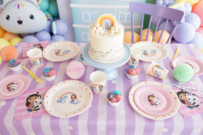Party Deco - Napkins Gabby's Dollhouse, 33 x 33, mix: 1pkt/20pc. - תמונה 5
