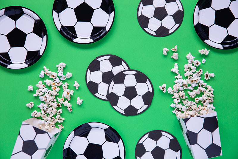 Party Deco - Napkins Football, 13.5cm: 1pkt/20pc. - תמונה 2