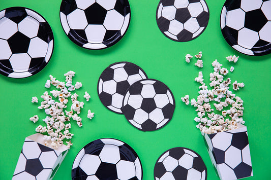Party Deco - Napkins Football, 13.5cm: 1pkt/20pc. - תמונה 2