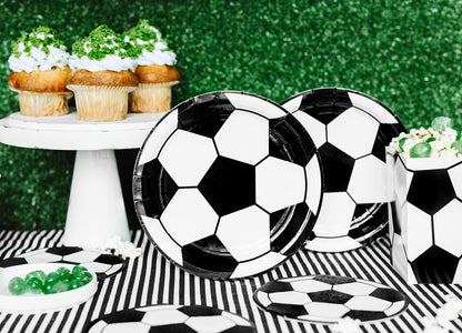 Party Deco - Napkins Football, 13.5cm: 1pkt/20pc. - תמונה 5