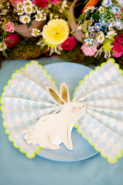 Party Deco - Napkins Bunny, mix, 14x15 cm: 1pkt/20pc. - תמונה 2
